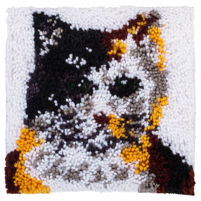 WonderArt Calico Cat Kit 12 x 12 – Discontinued Items