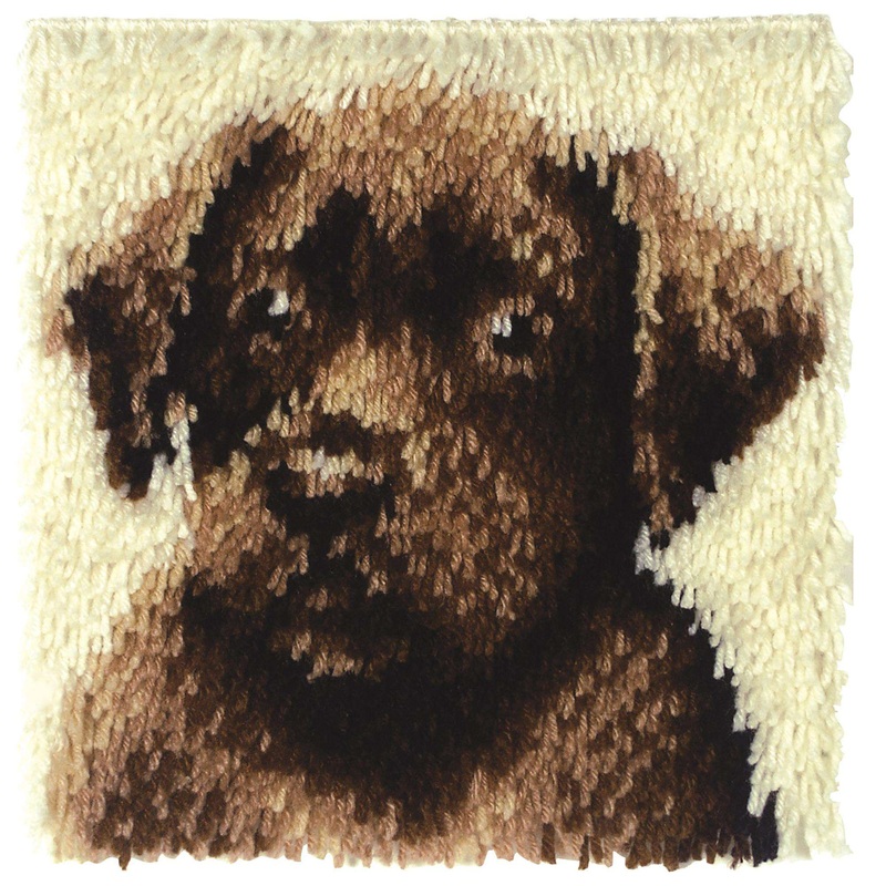 WonderArt Chocolate Lab Kit 12 x 12 – Clearance Items