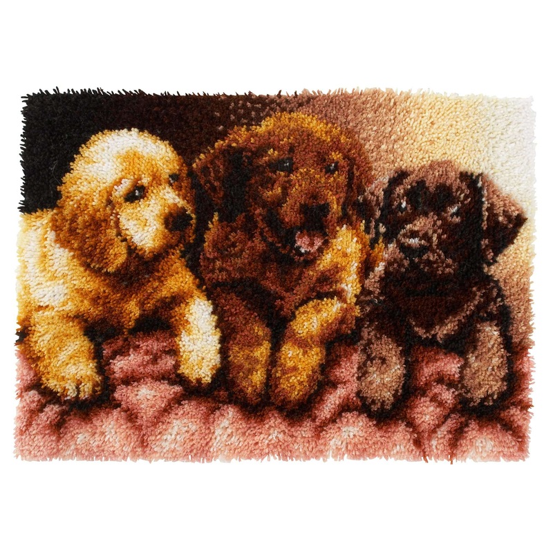 WonderArt Lab Puppies Kit 24 x 34 – Clearance Items