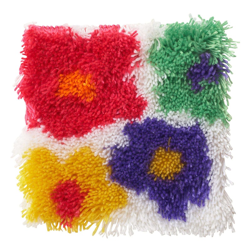 WonderArt Shaggy Flowers Kit 12 x 12 – Discontinued Items
