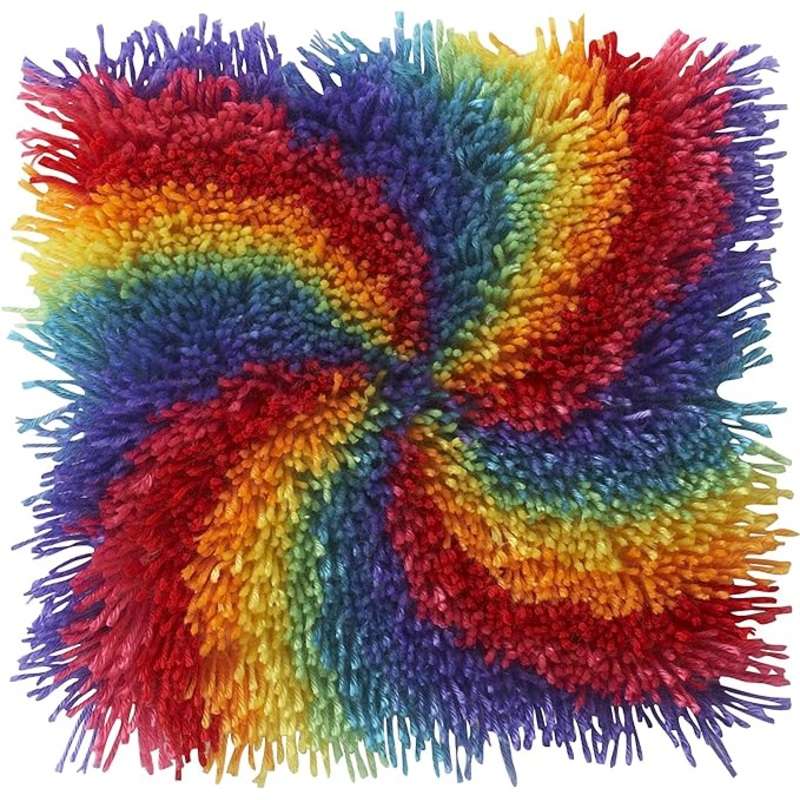 WonderArt Shaggy Pinwheel Kit 12 x 12 – Discontinued Items