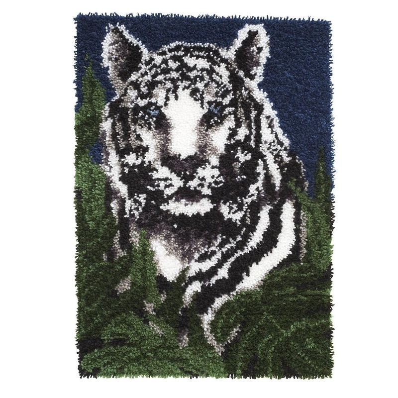 WonderArt White Tiger Kit 24 x 34 – Discontinued Items