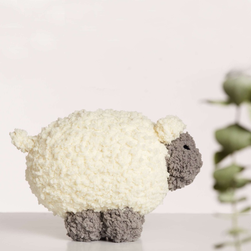 Bernat Baa Ram Ewe Crochet Sheep Toy