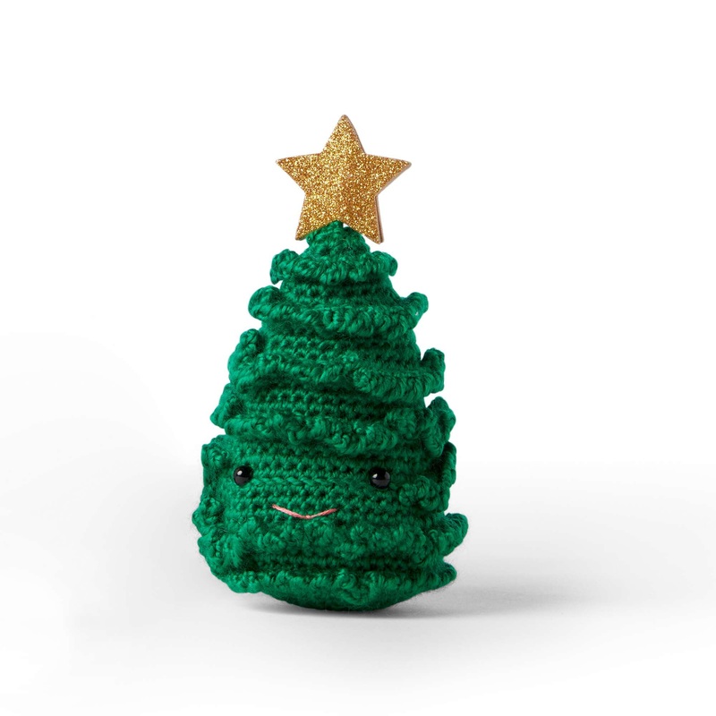Red Heart Crochet Christmas Tree