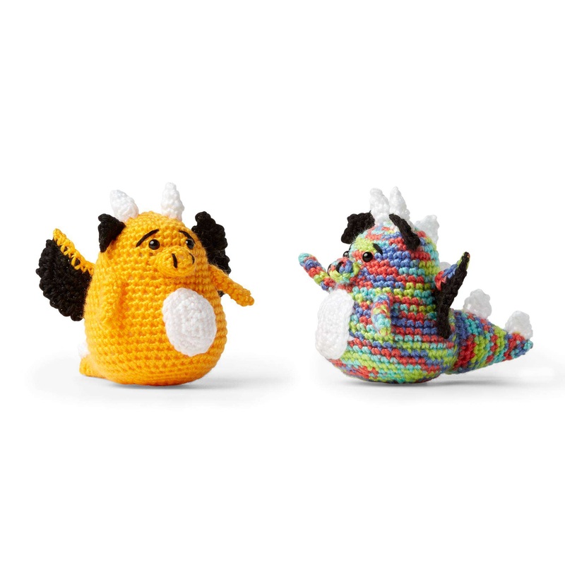 Red Heart Crochet Dragon|Single Size