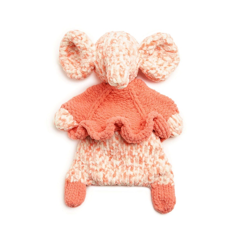 Bernat Ballerina Elephant Knit Rag Doll