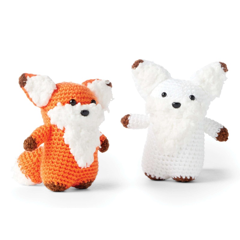Red Heart Crochet Fox|Single Size