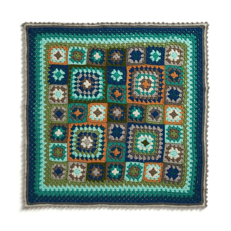 Red Heart Make a Crochet Blanket Statement