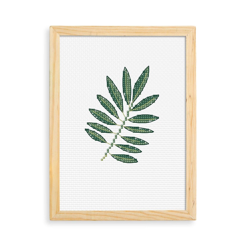 Anchor Embroidery Cross Stitch Coconut Palm Leaf