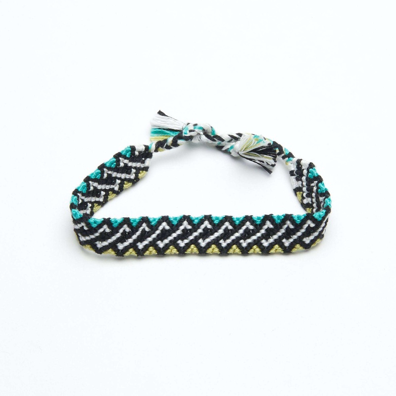 Anchor Embroidery Friendship Bracelet No1