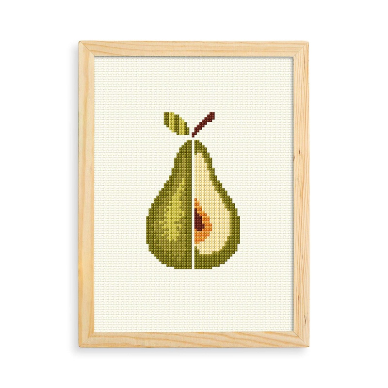 Anchor Embroidery Pear Cross Stitch Design