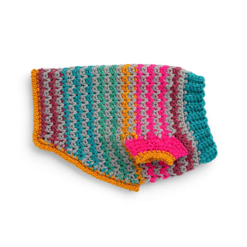 Red Heart Crochet Dog Sweater|S|M|L|Super Saver O’Go|Super Saver