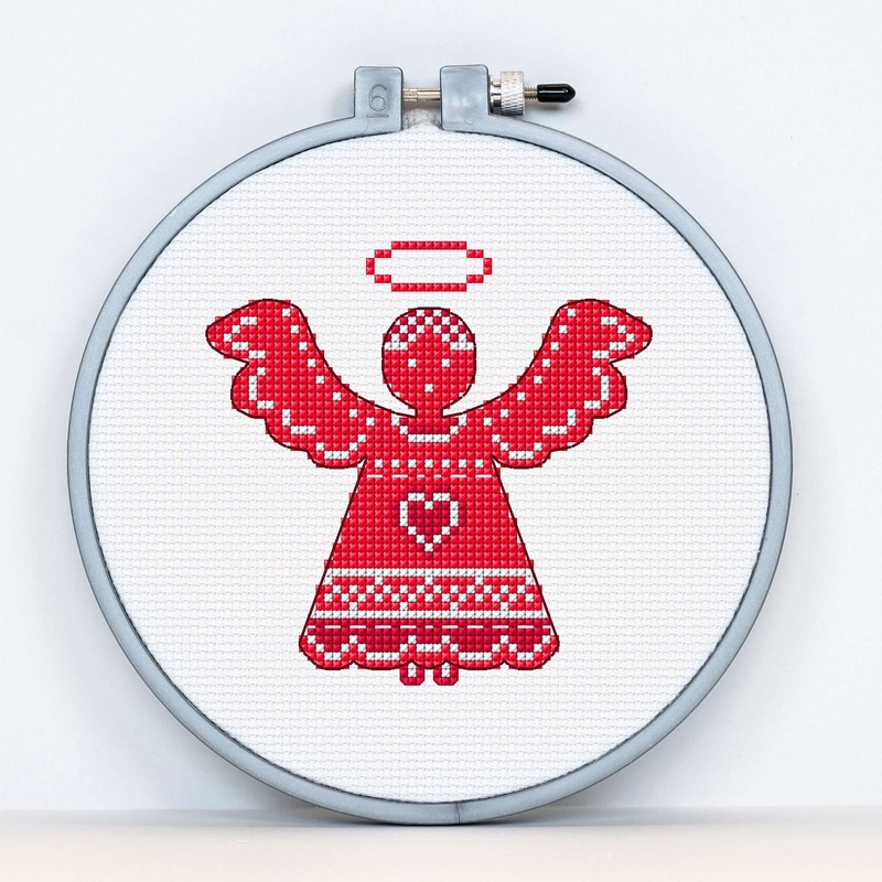 Anchor Embroidery Angel Cross Stitch Design