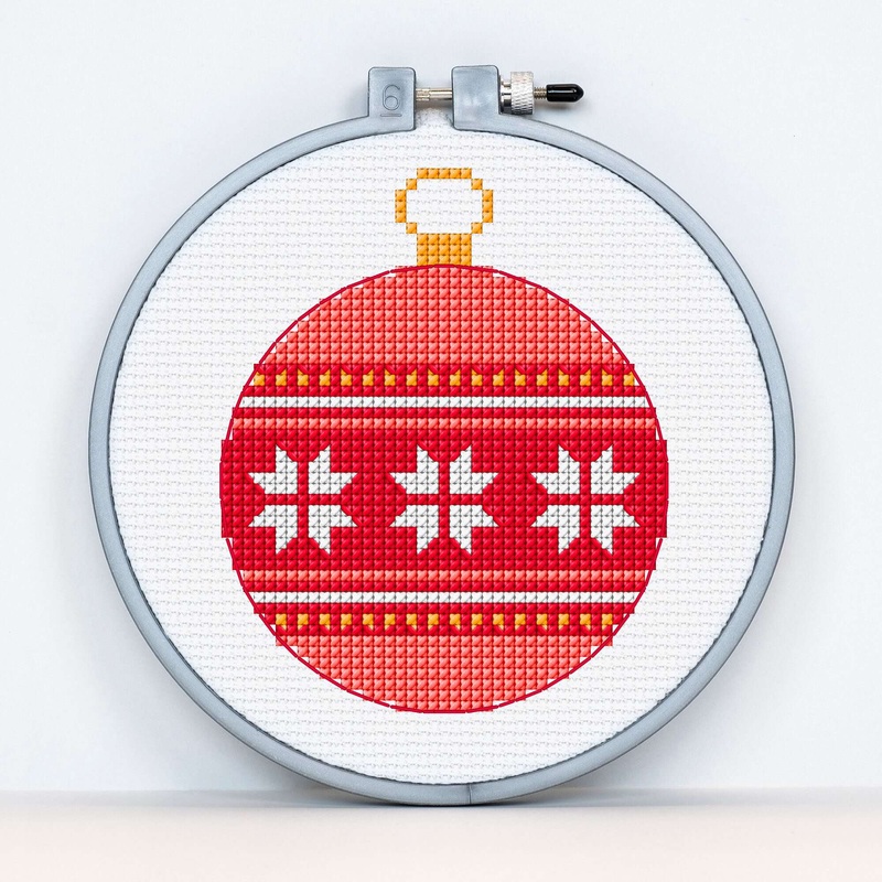 Anchor Embroidery Baubles for the Tree Cross Stitch