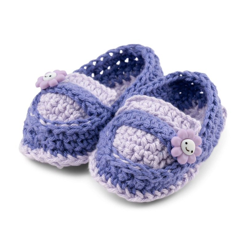 Aunt Lydia’s Crochet Baby Loafers