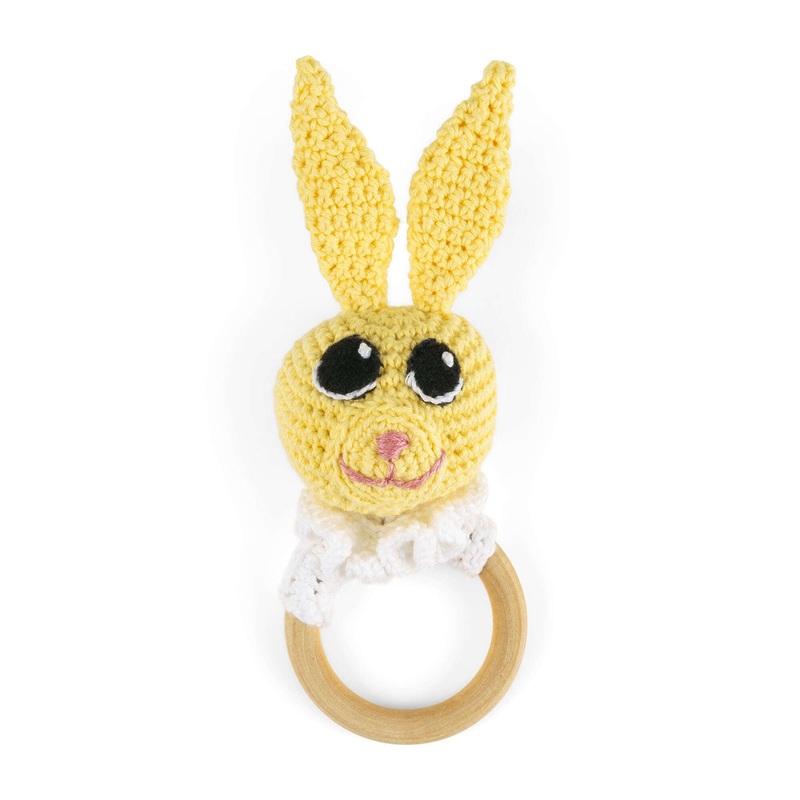 Aunt Lydia’s Crochet Bunny & Bear Teething Rings