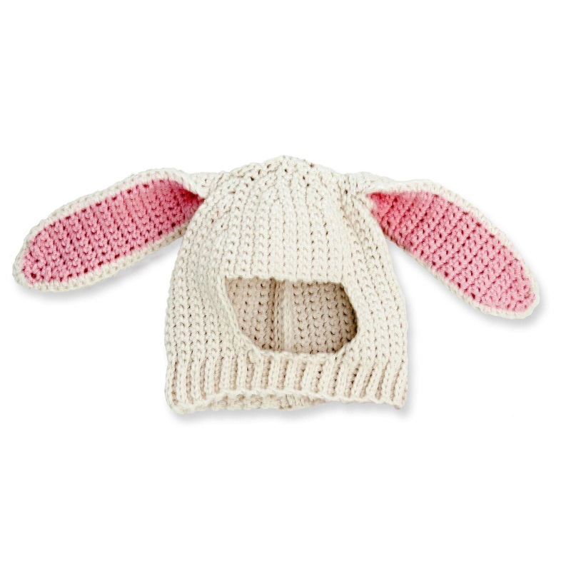 Bernat Bunny Ear Up Crochet Hat