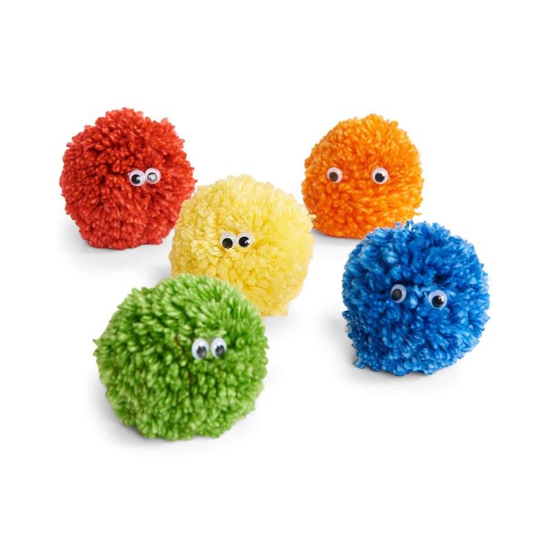 Red Heart Craft Family of Pompom Critters