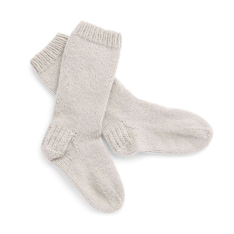 Red Heart Knit Slouchy Socks|Small|Large|Medium