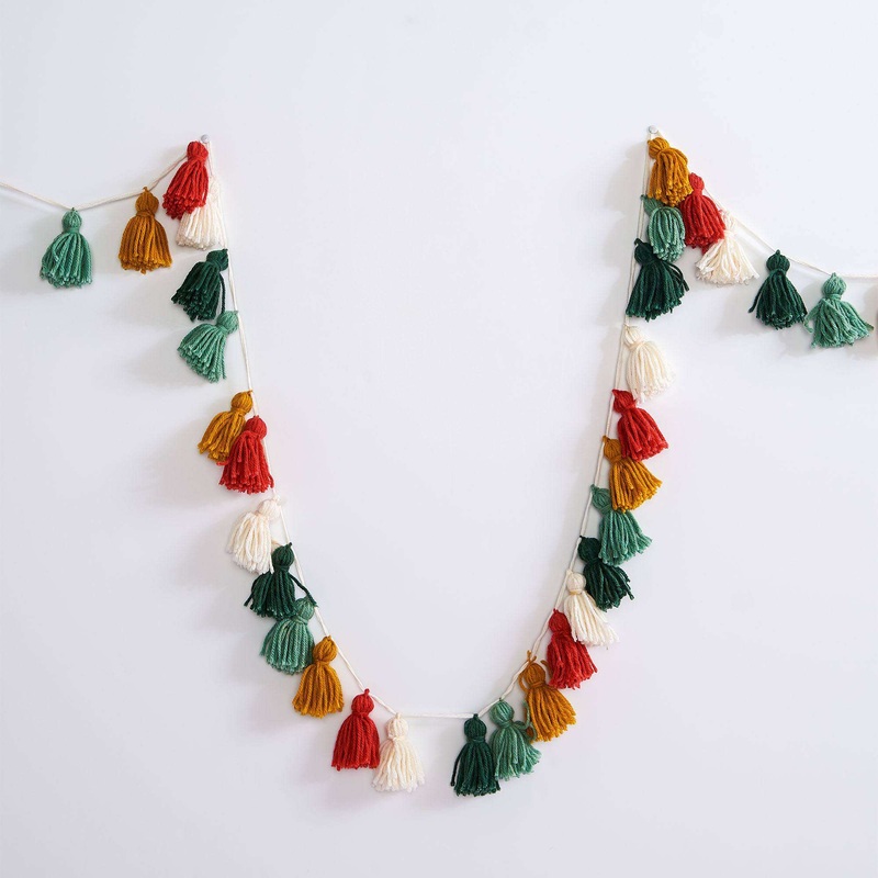 Red Heart Tassels Galore Bunting