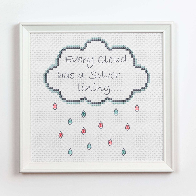 Anchor Embroidery Every Cloud Cross Stitch Design