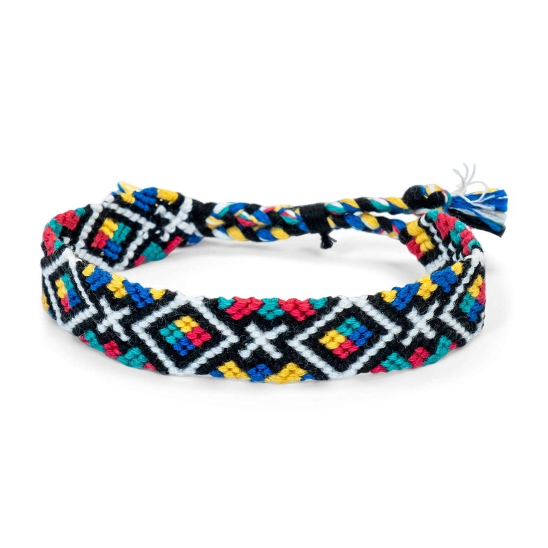 Anchor Embroidery Friendship Bracelet No 7