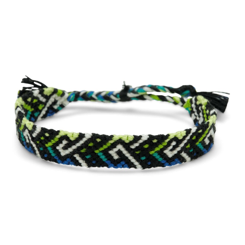 Anchor Embroidery Friendship Bracelet No 12