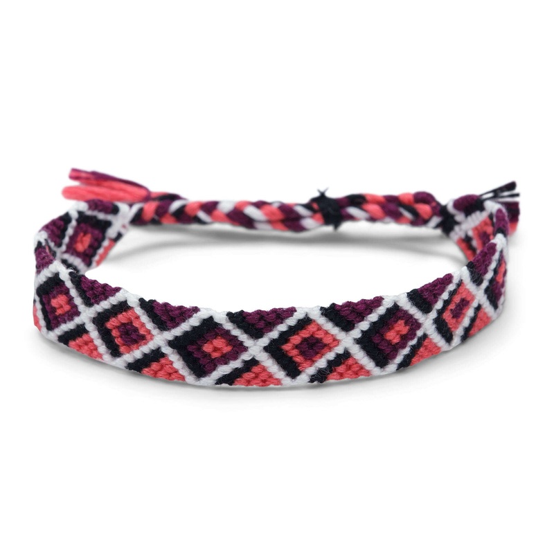 Anchor Embroidery Friendship Bracelet No 13