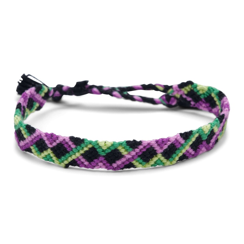 Anchor Embroidery Friendship Bracelet No 14