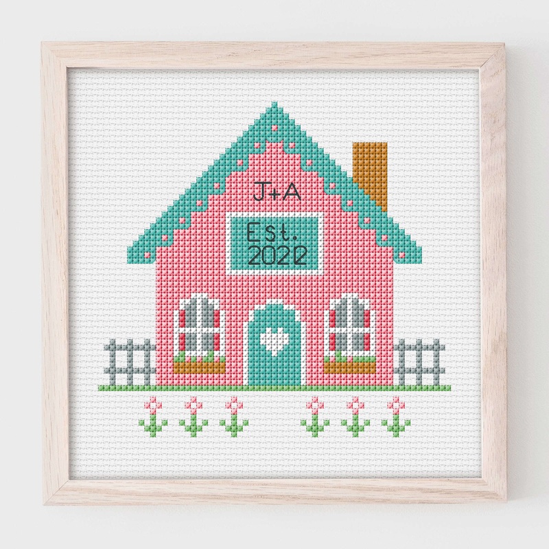 Anchor Embroidery New Home Cross Stitch Design