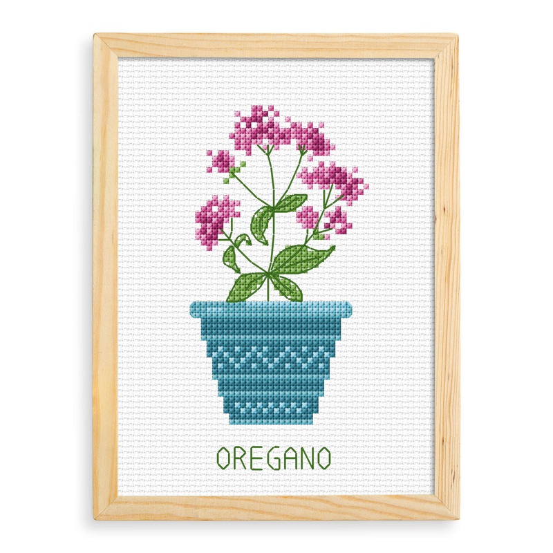 Anchor Embroidery Oregano Cross Stitch Design