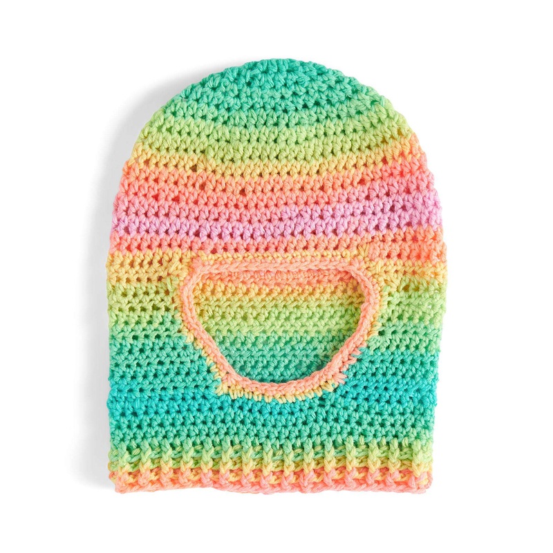 Red Heart Crochet Balaclava|Single Size