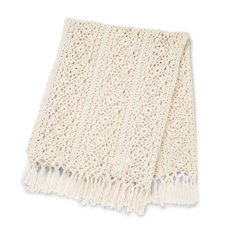 Red Heart Crochet Irish Accent Afghan