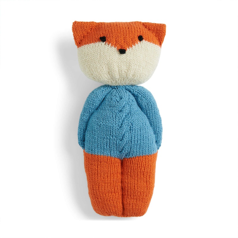 Red Heart Knit Foxy Toy|Single Size