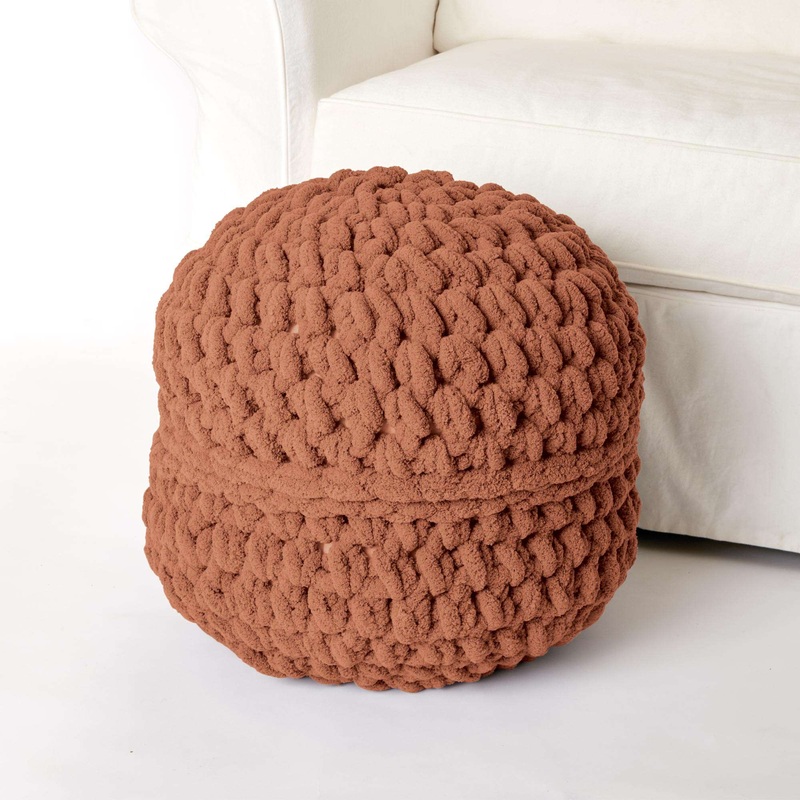 Bernat Big Time Crochet Pouf|Single Size