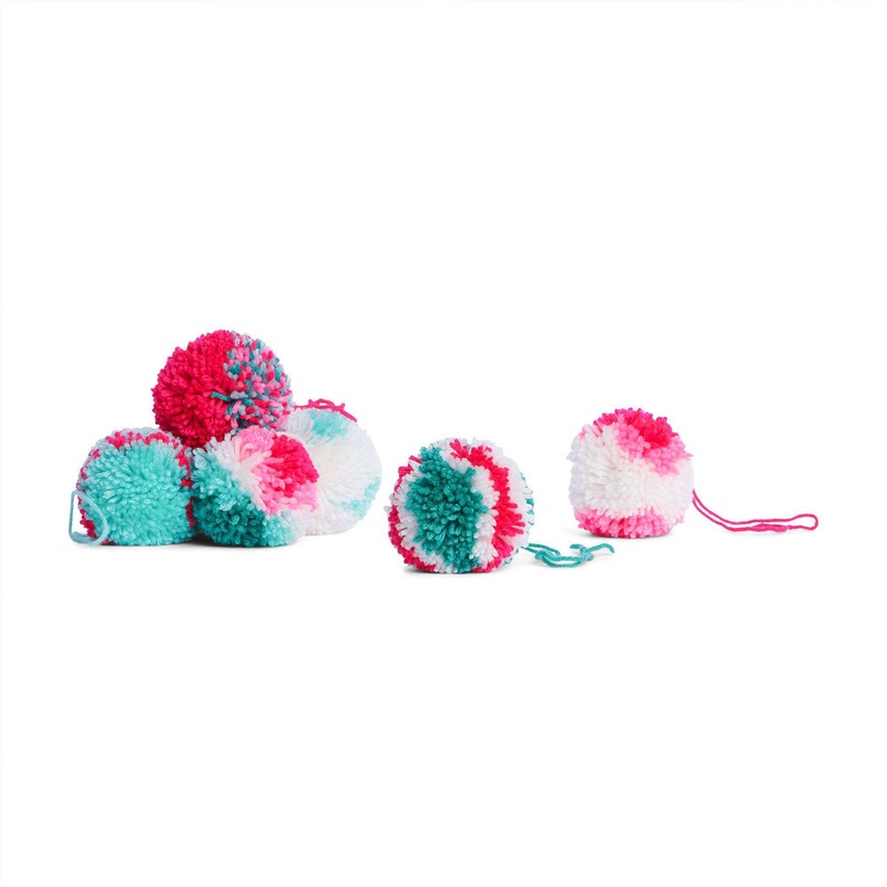 Red Heart Craft Pompom Ornaments