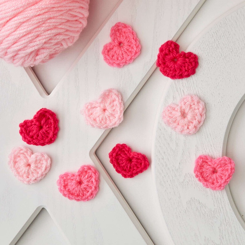 Red Heart Crochet Sweet Hearts