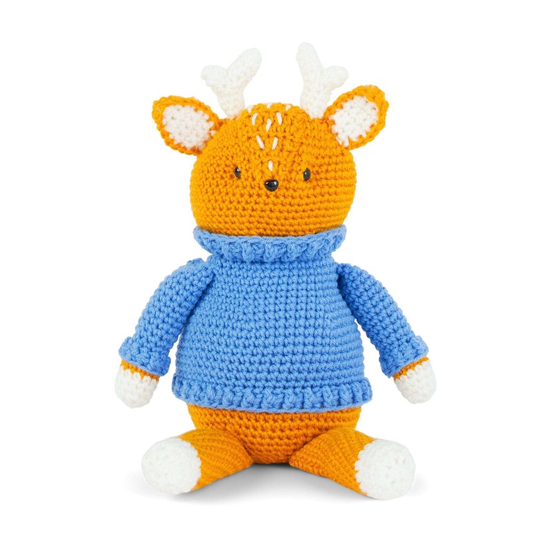 Red Heart Danny the Deer Crochet Toy