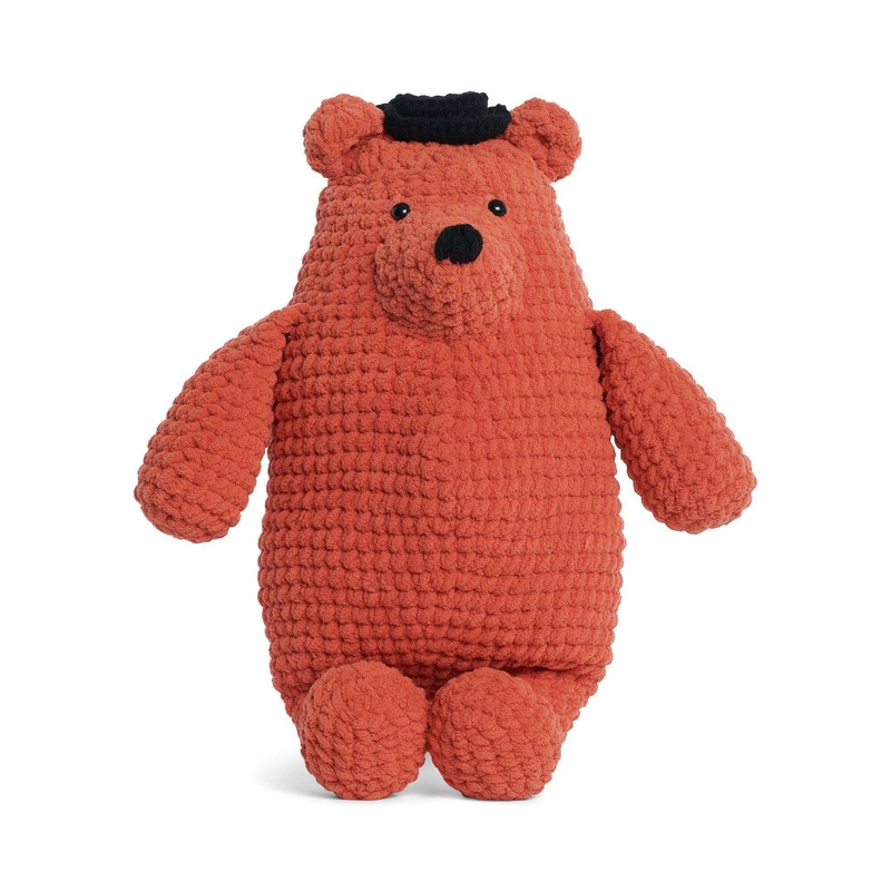 Bernat Big Crochet Bear In a Tiny Hat