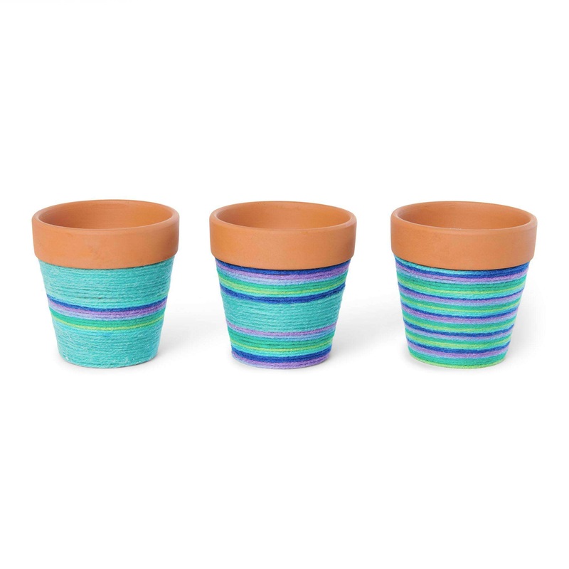 Red Heart Crafty Flower Pots|Single Size