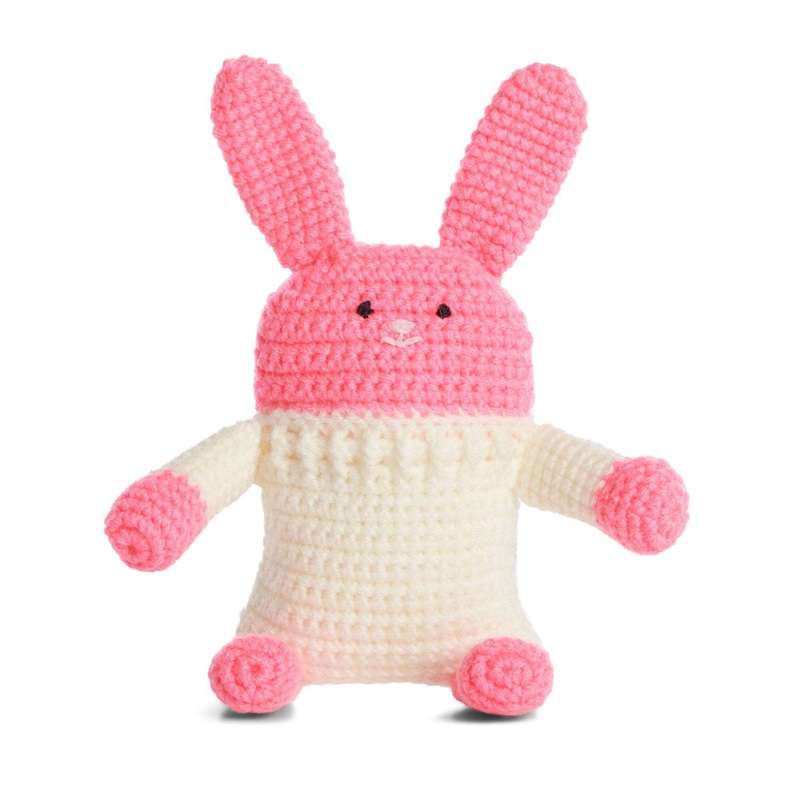 Red Heart Crochet Funny Bunny|Single Size