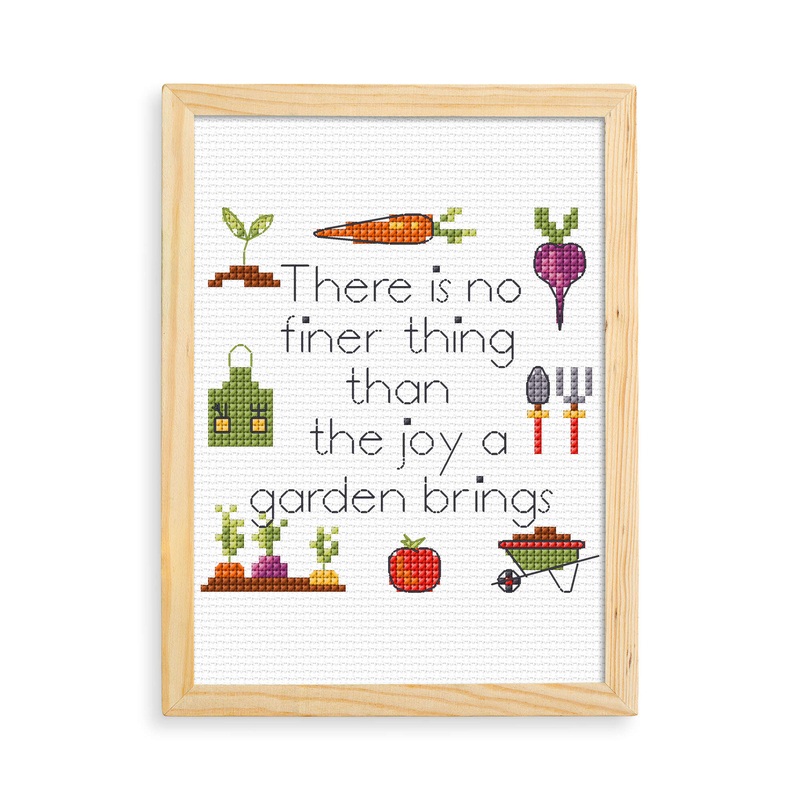 Anchor Embroidery Gardening Cross Stitch Design