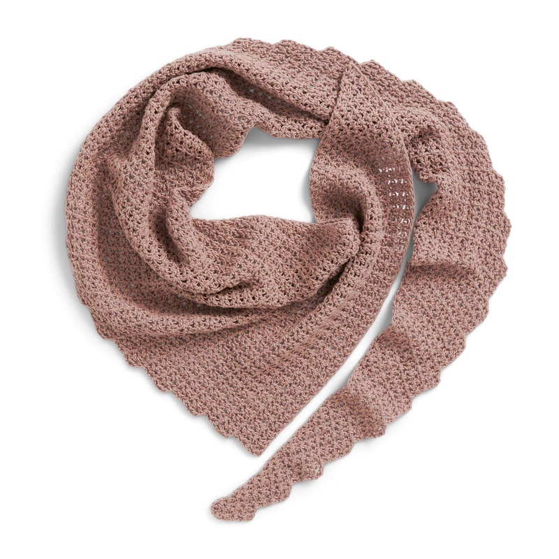 Aunt Lydia Wavy Asymmetrical Crochet Shawl