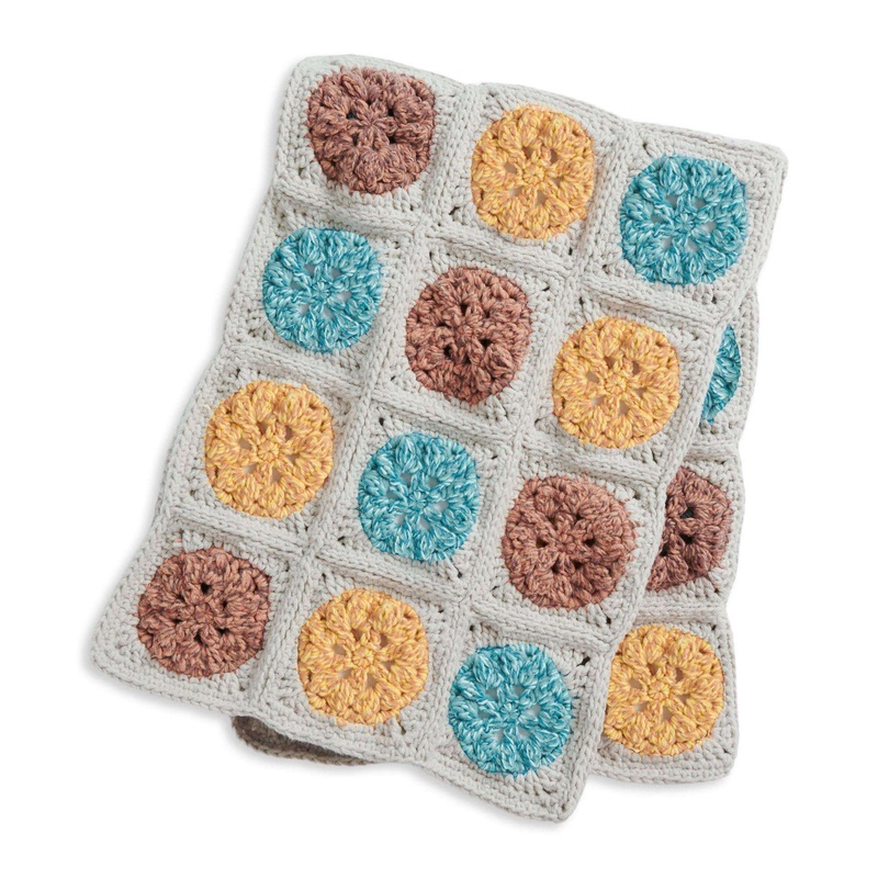 Bernat Circle of Friends Crochet Blanket