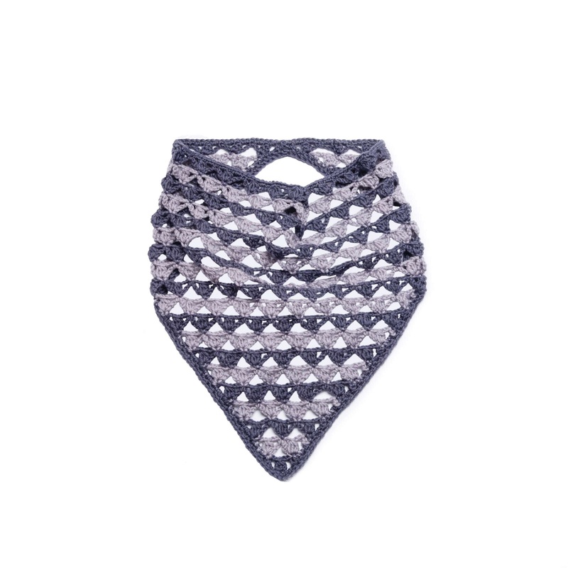 Red Heart City Chic Crochet Bandana Cowl