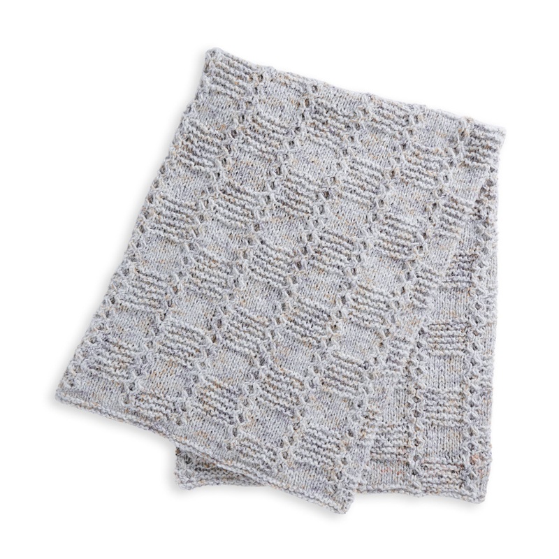 Bernat Blocks fo Garter Knit Blanket