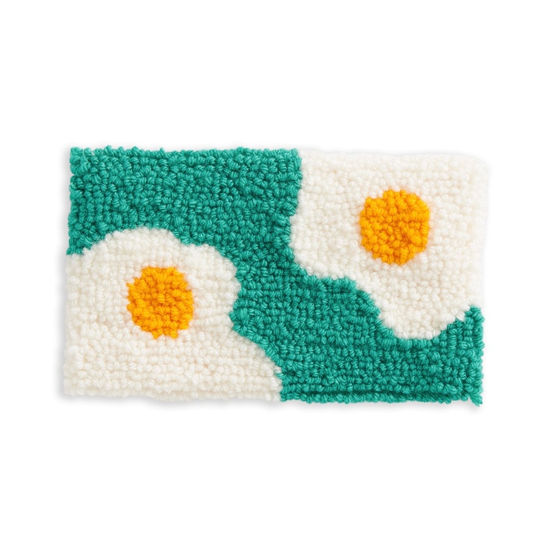 Red Heart Craft Punch Needle Mug Rugs