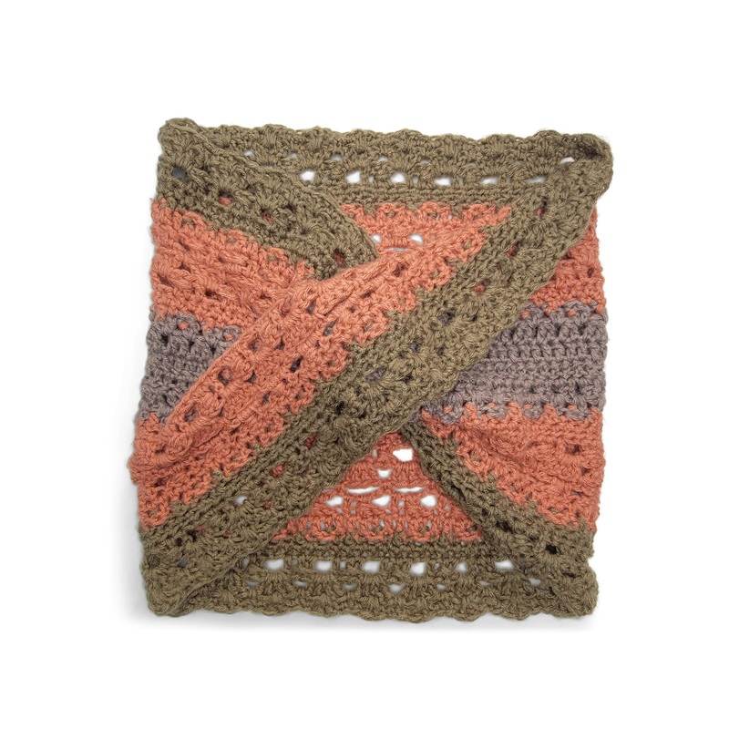 Red Heart Crochet Into the Woods Mobius