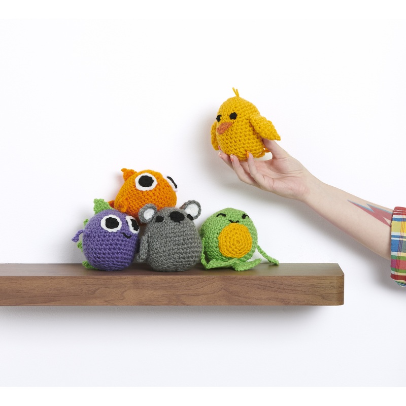 Red Heart Crochet Egg Guy|Single Size
