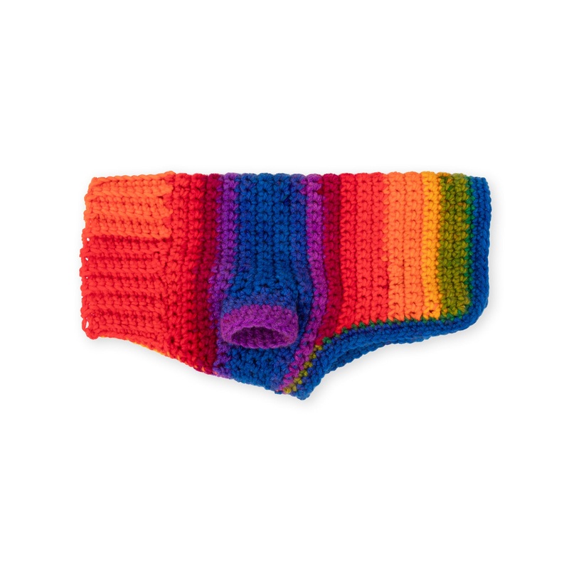 Red Heart Pup’s Favorite Crochet Sweater